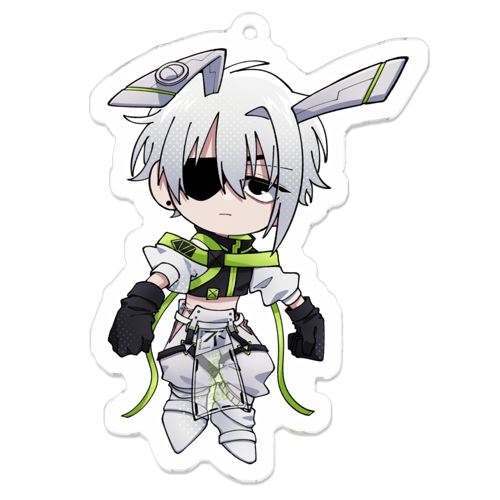 不束閏 サイバーパンクver. デフォルメアクキー