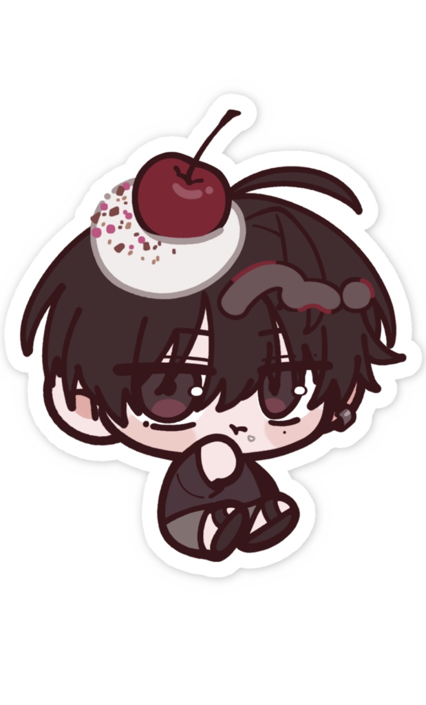 #茶尾爆誕祭2025 ステッカー