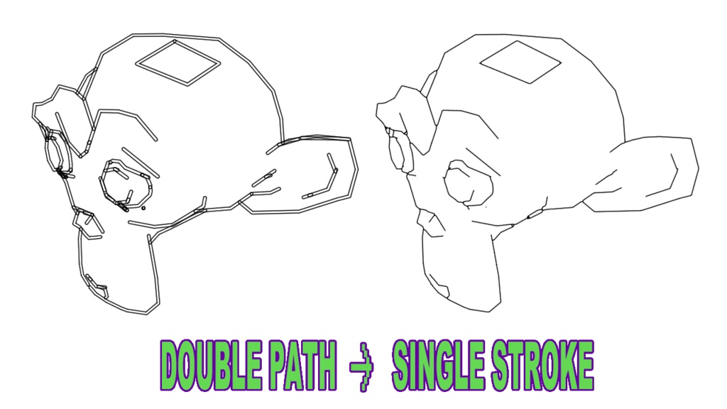 LineArt二重線SVG→中心一本線SVG化|SVG L1 Dropper(Inkscape必須)