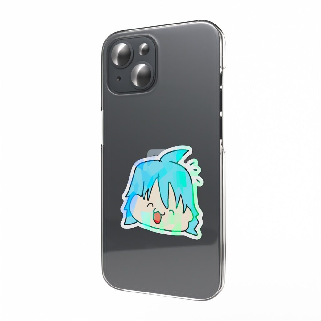 スマホに笑顔満開るりくん