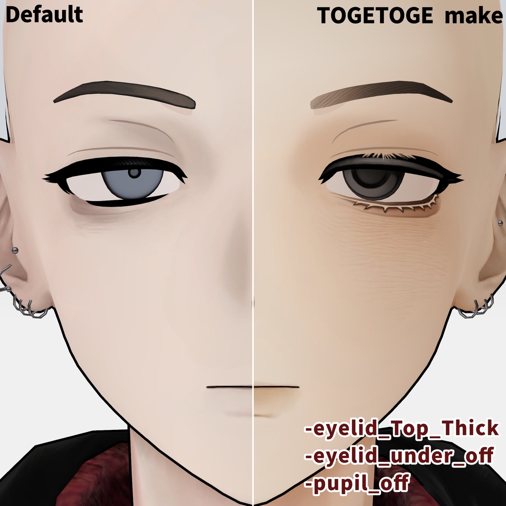 【五味専用】TOGETOGE make+omake make & eyetexture