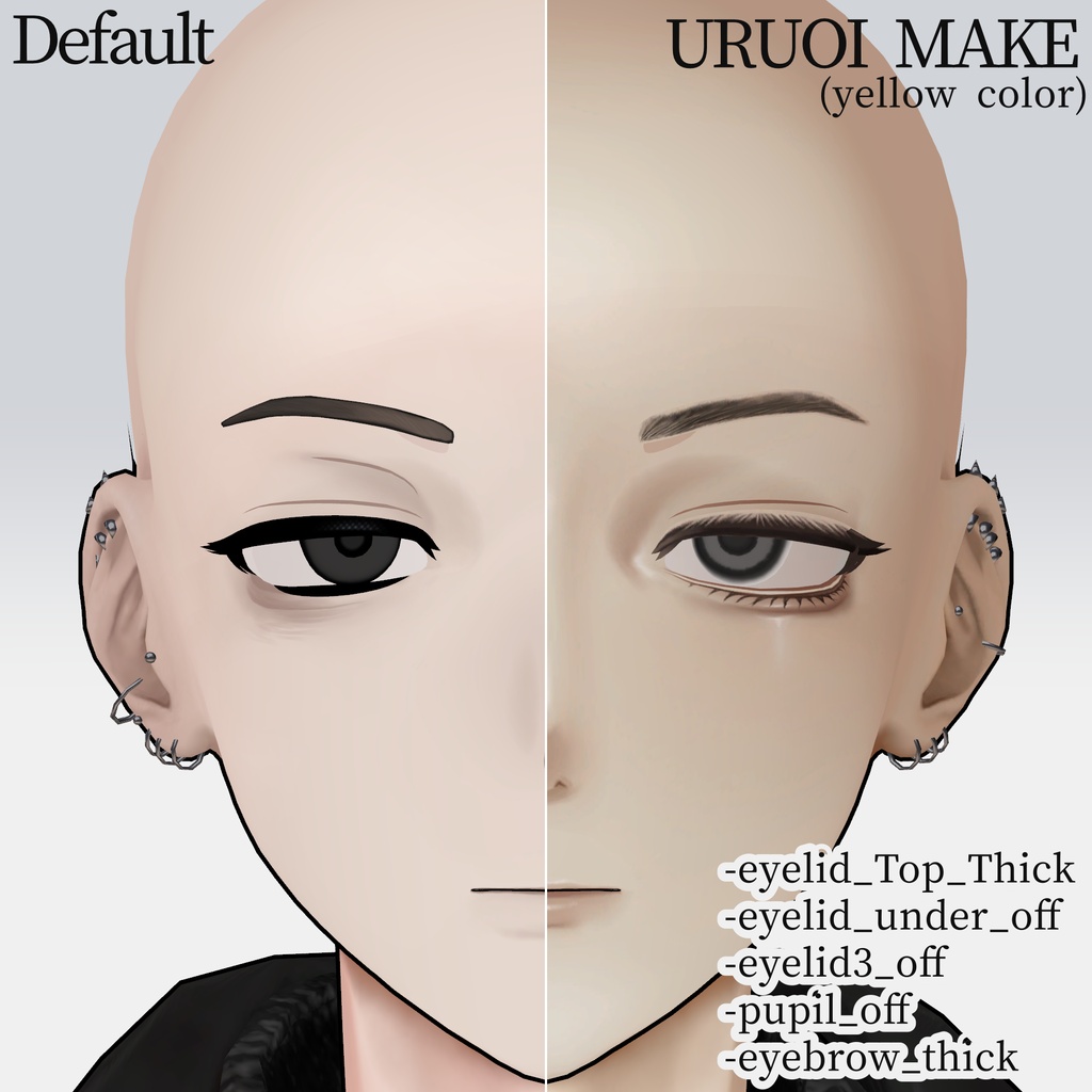 【五味専用】うるおいmakeup texture + eyetexture