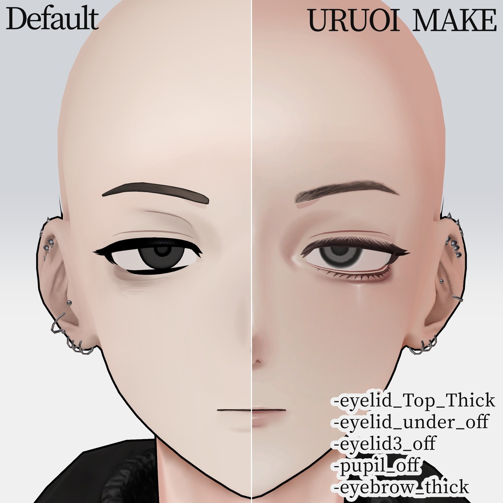 【五味専用】うるおいmakeup texture + eyetexture
