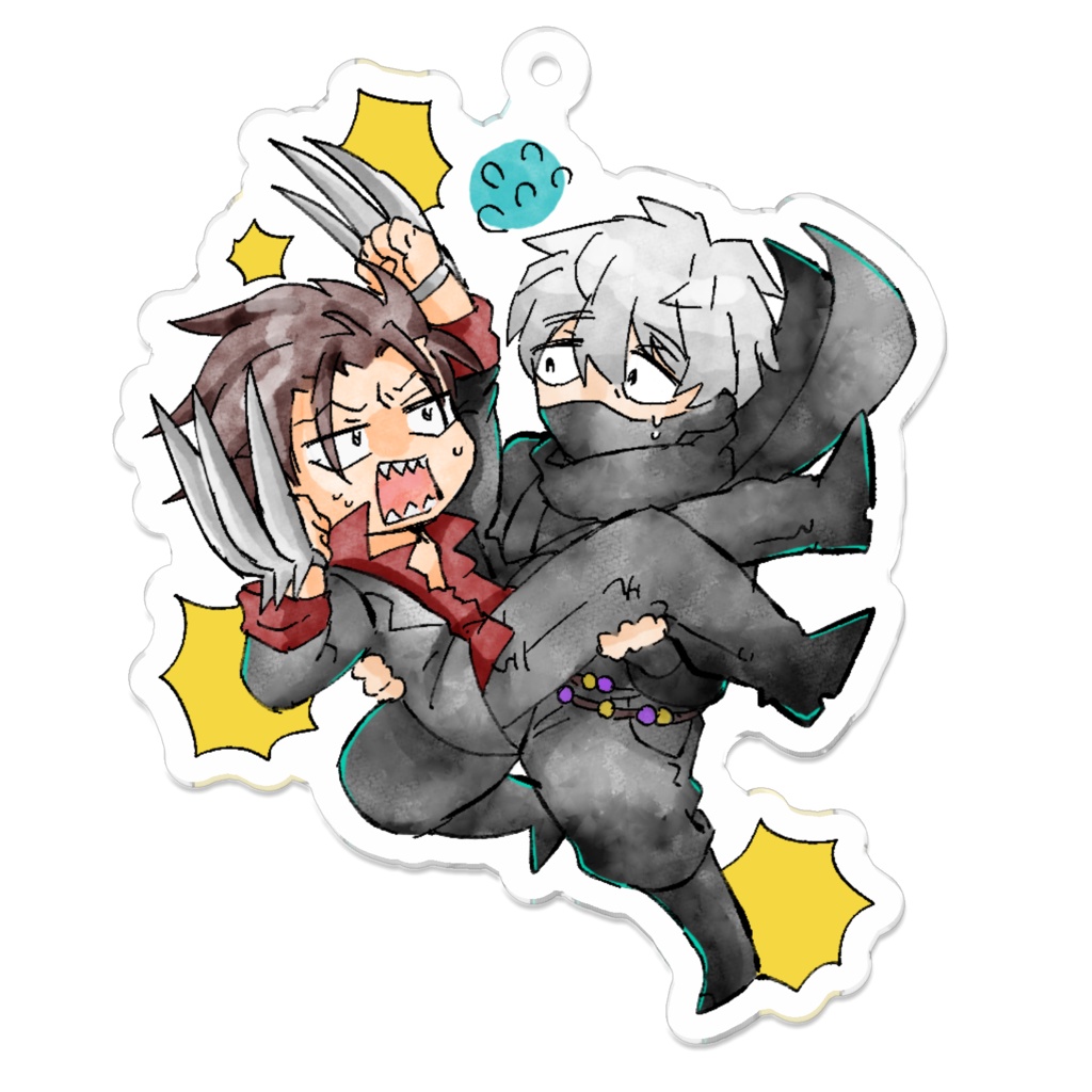 アロモクちゃんアクリルキーホルダー