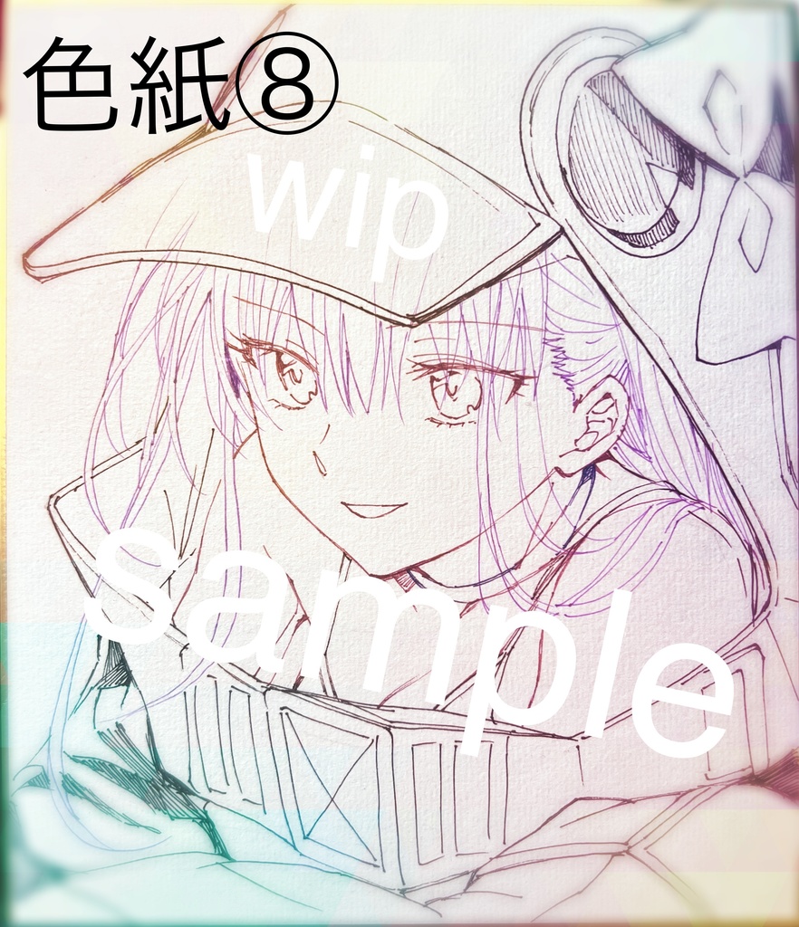 【C101通販】メルトリリス色紙 (下記の説明をお読み頂けますと幸いです)