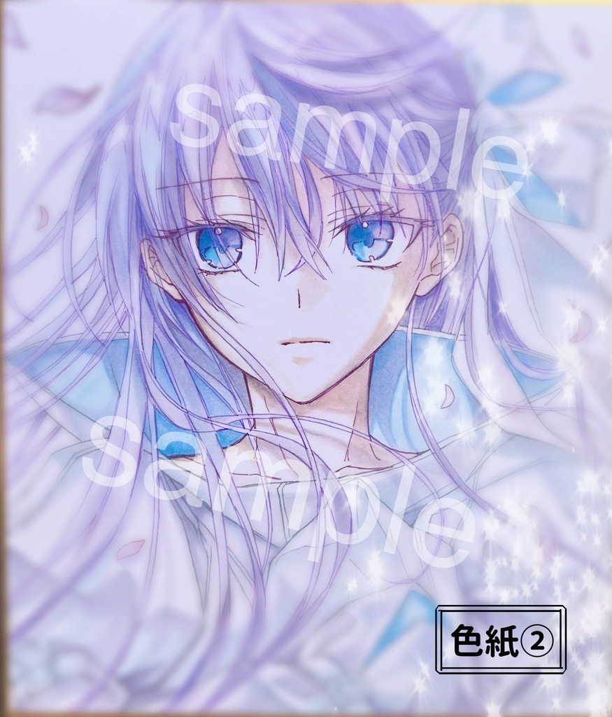 【C101通販】メルトリリス色紙 (下記の説明をお読み頂けますと幸いです)