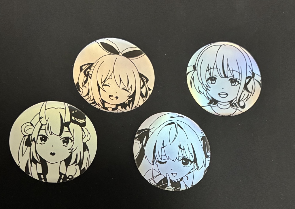 Hololive ホログラムステッカー【二次創作】