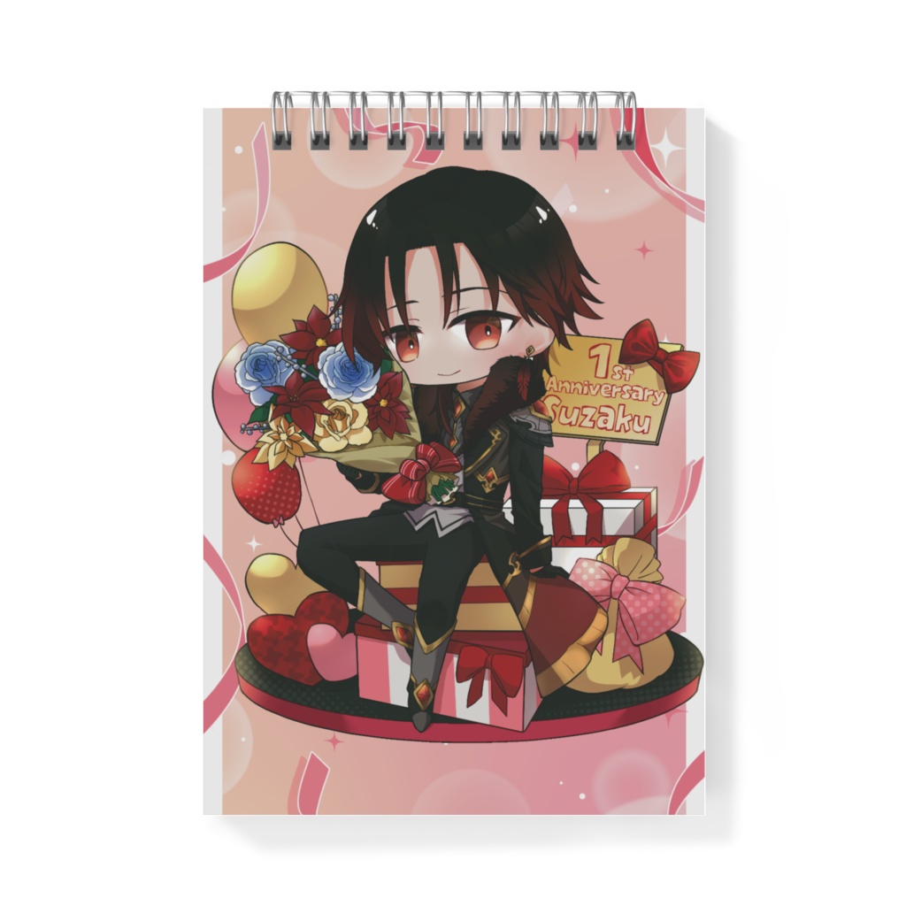 一周年記念グッズ A6メモ帳