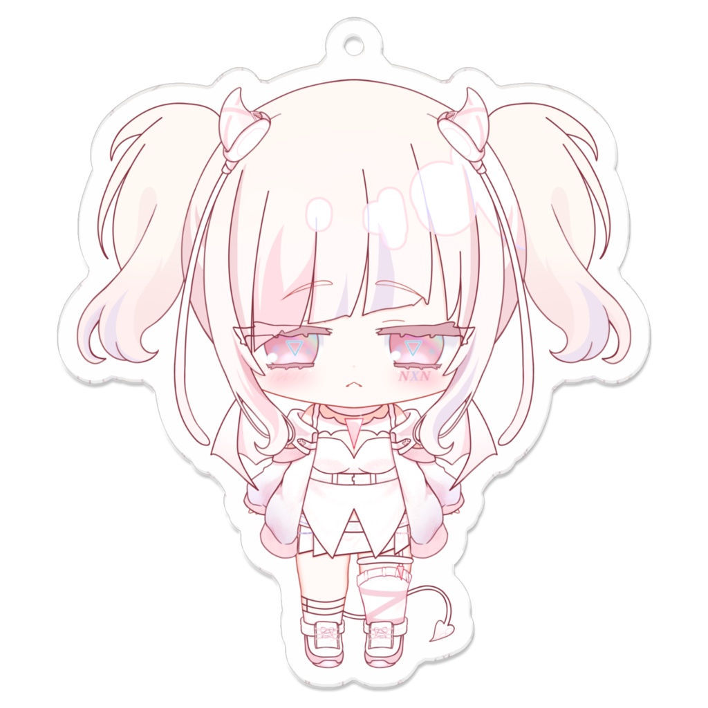 愛李のあ　miniアクリルキーホルダー70×70(mm)