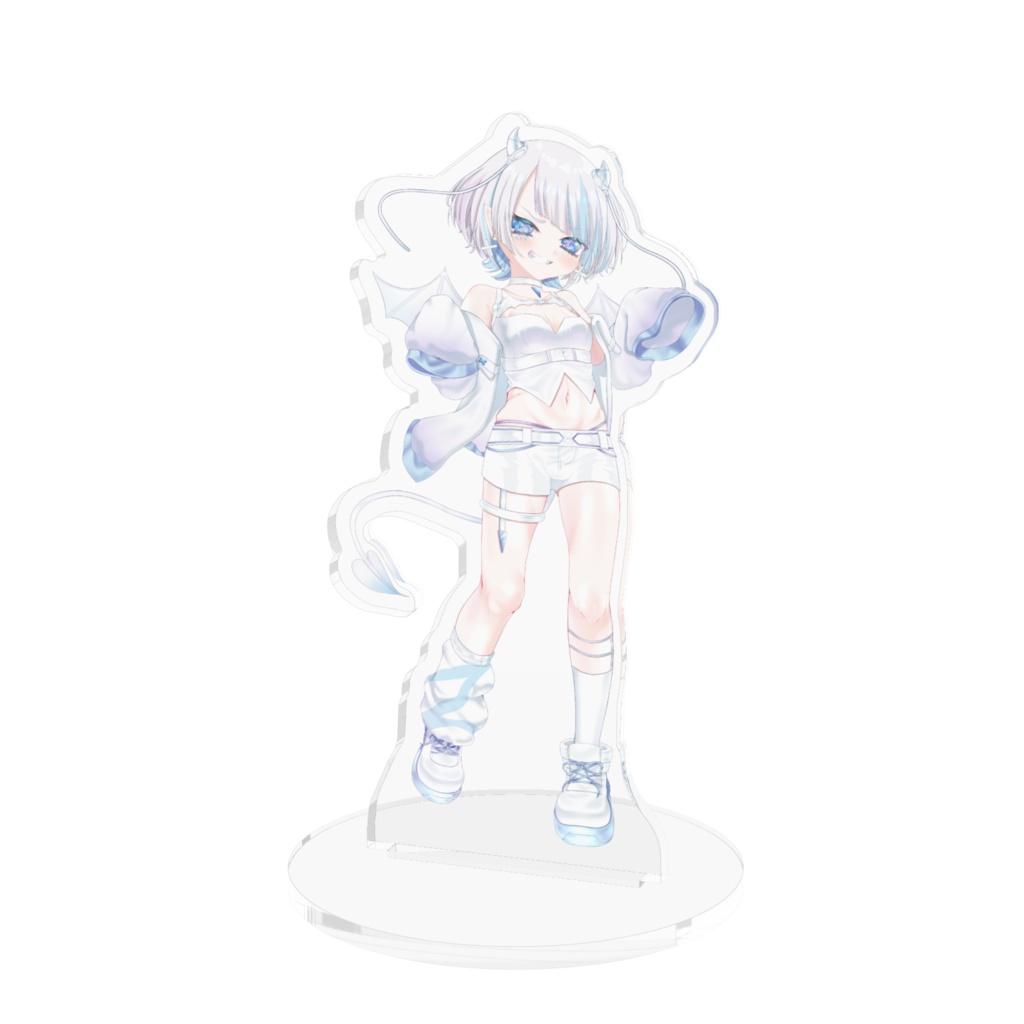 栖雲のえ　アクリルフィギュア　100×100(mm)