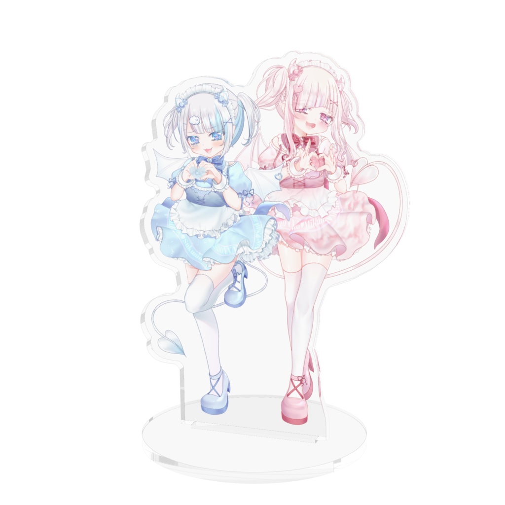 ばれんたいんVer.のえのあ アクリルフィギュア　100×100(mm)