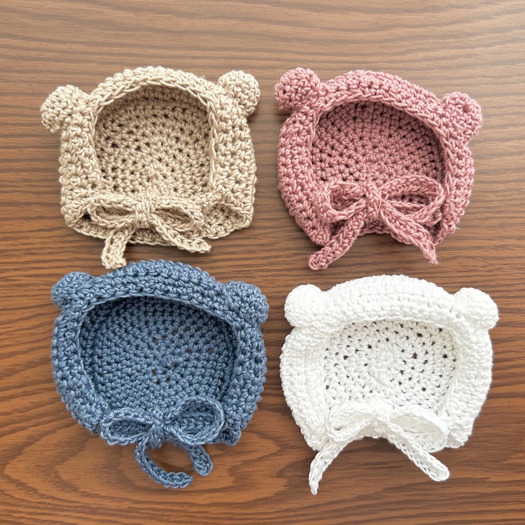 くまちゃん ボンネット(にじぱぺ推奨)