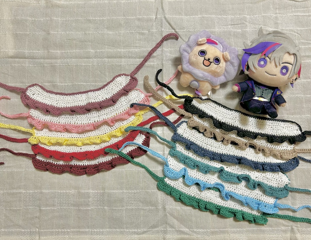 にじぬい用 フリルヘッドドレス🎀