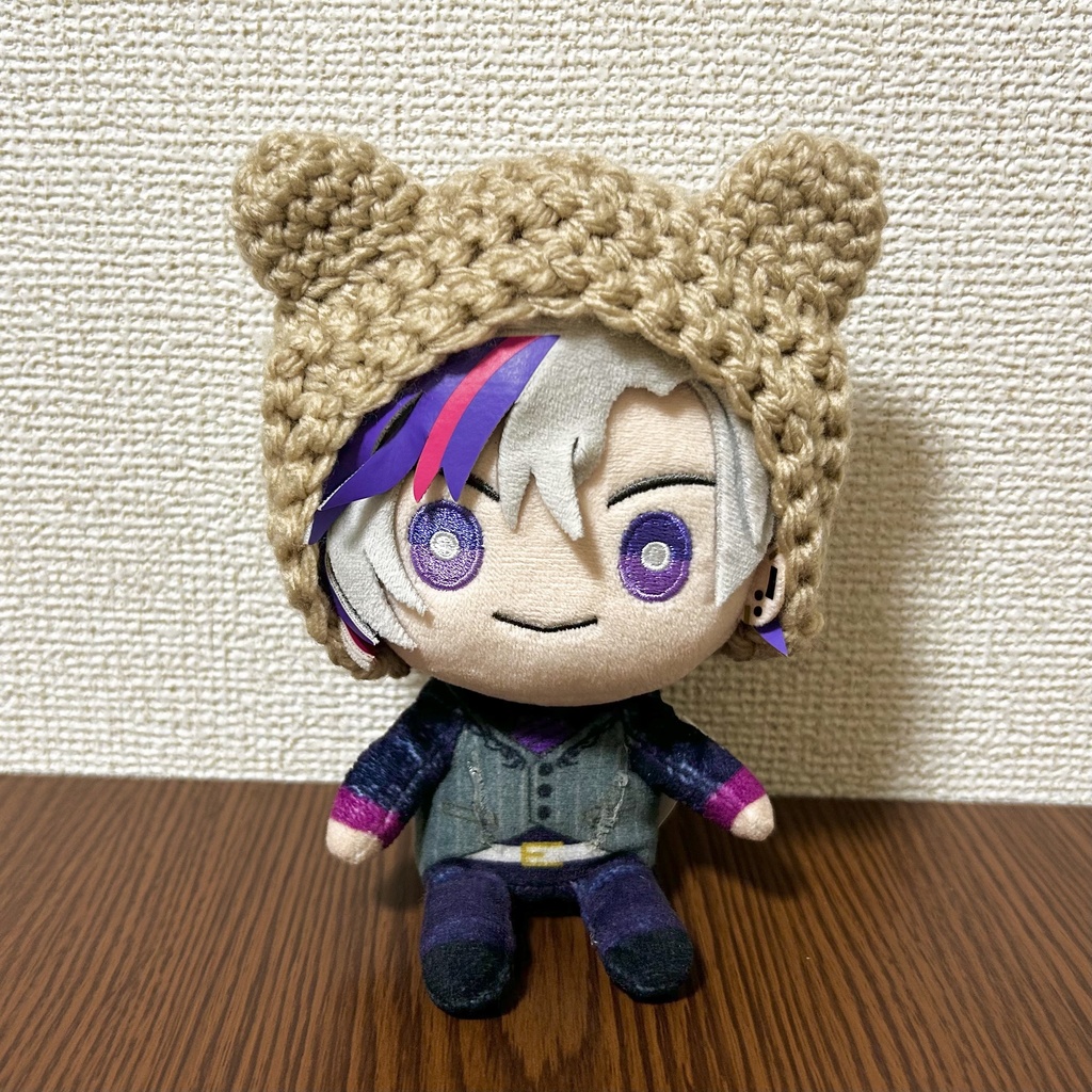 にじぬい用 アニマルな帽子