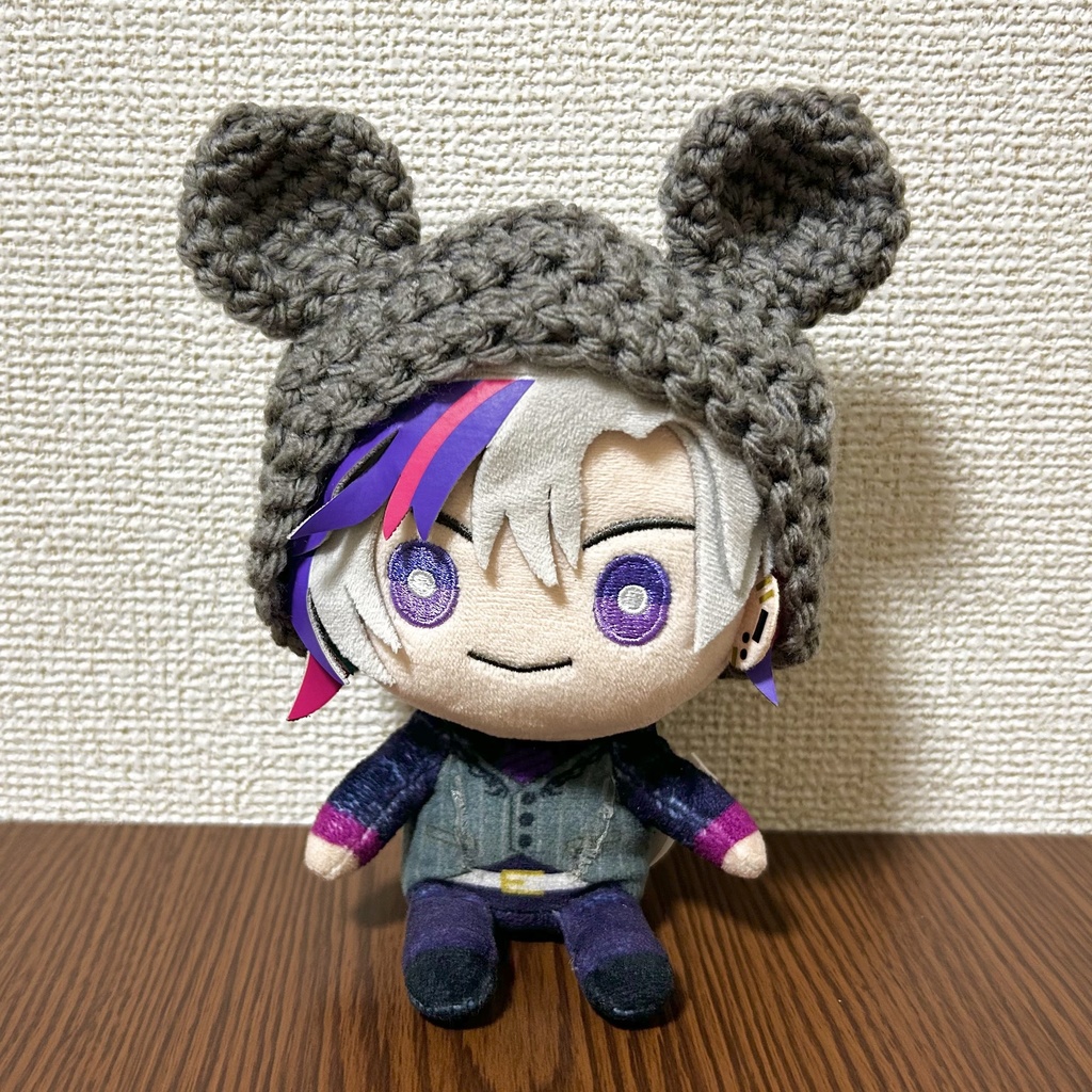 にじぬい用 アニマルな帽子