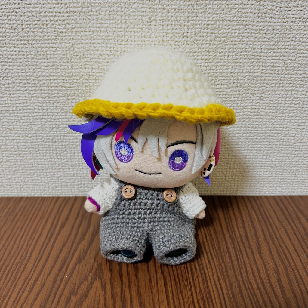 にじぬい用 もこもこバケハ(ホワイト)