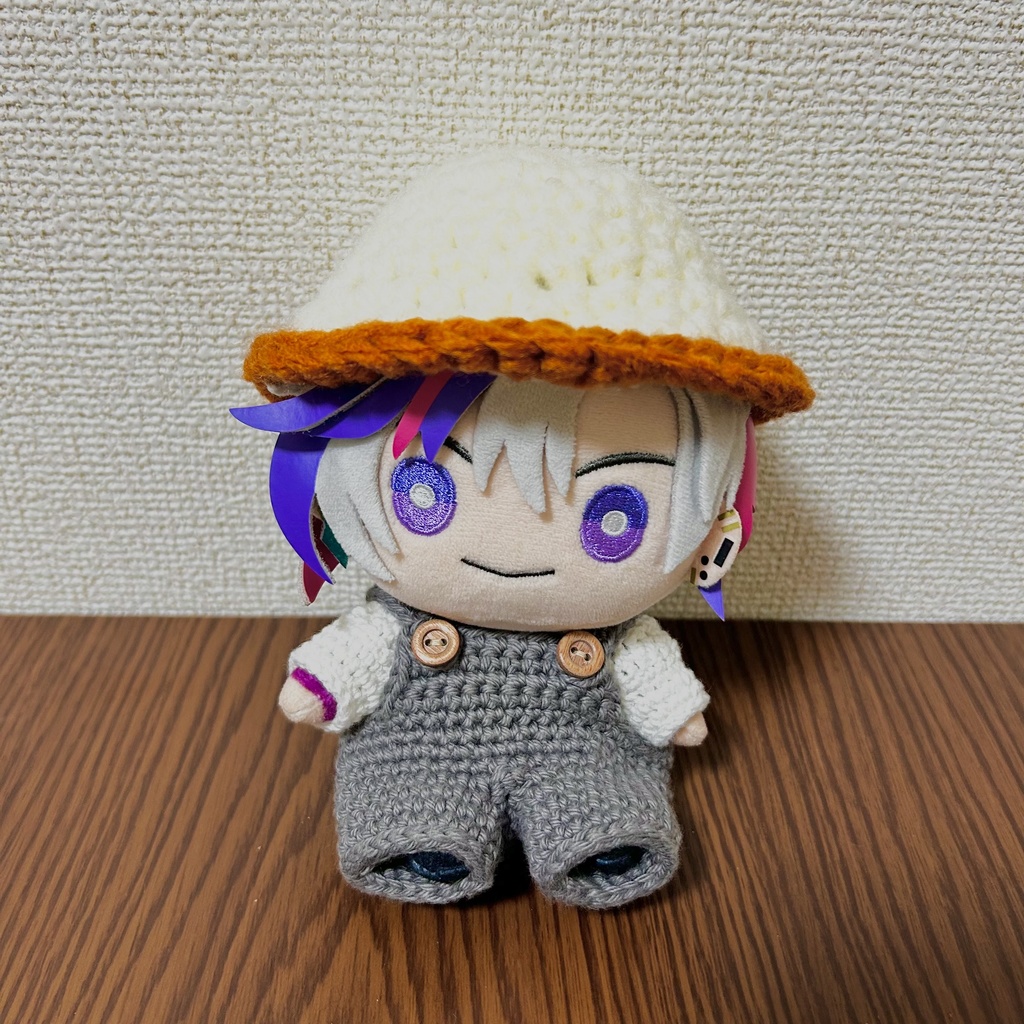 にじぬい用 もこもこバケハ(ホワイト)