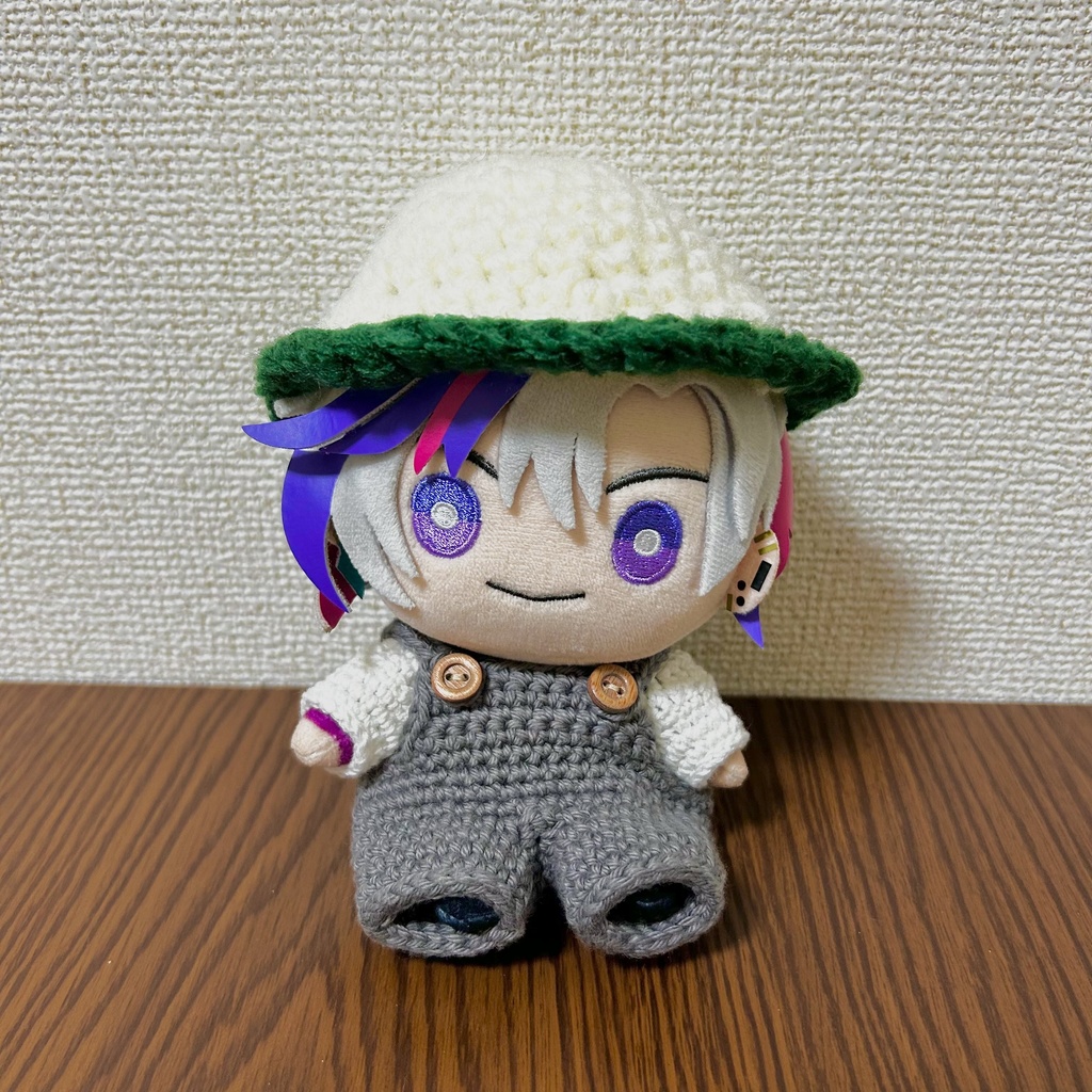 にじぬい用 もこもこバケハ(ホワイト)