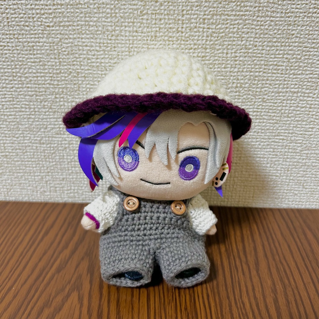 にじぬい用 もこもこバケハ(ホワイト)