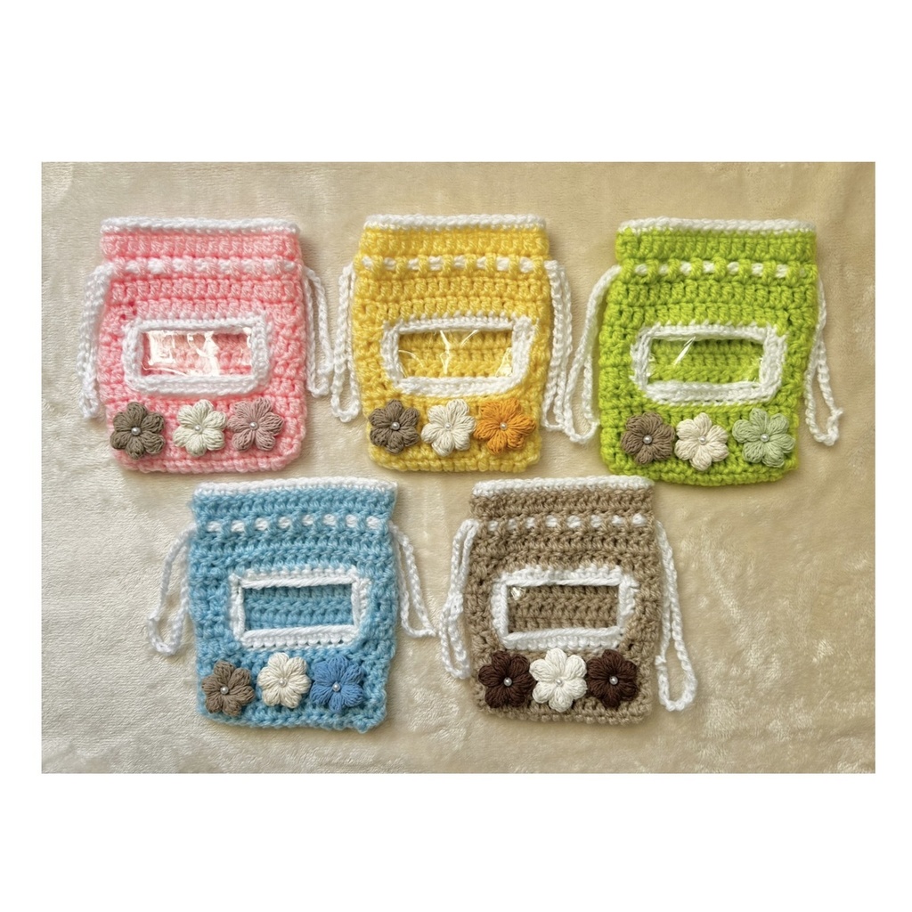 にじぱぺ用  のぞきみ巾着