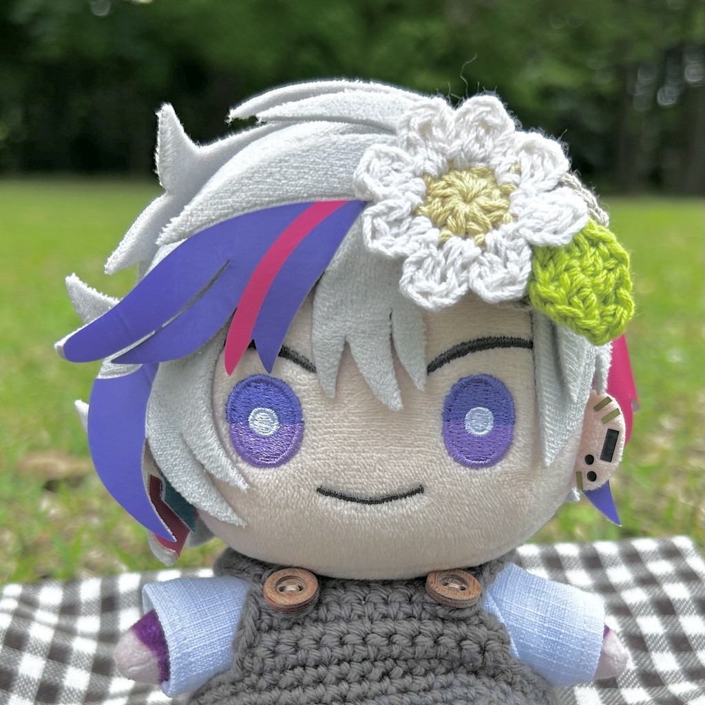 ぬいの春色ヘアピン