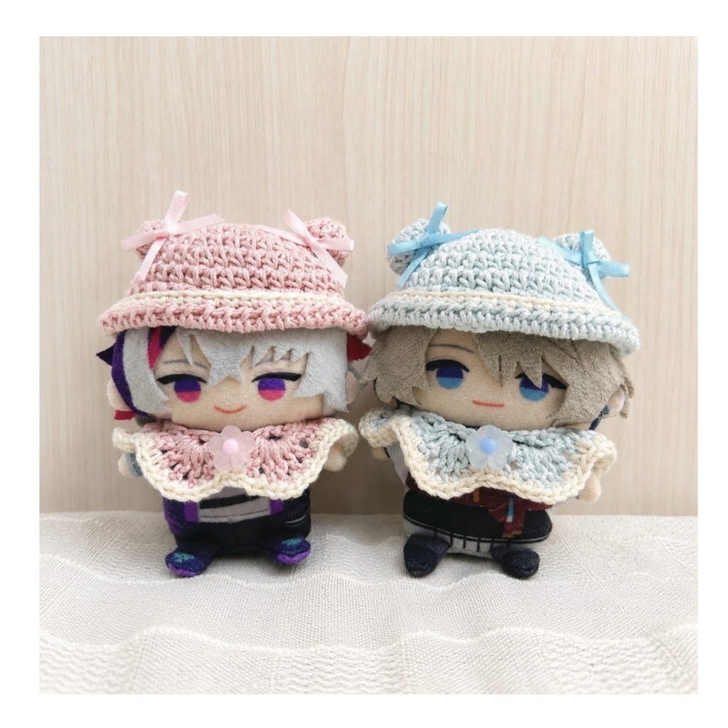 【10cmぬい用】パステルなくまちゃん帽子🧸