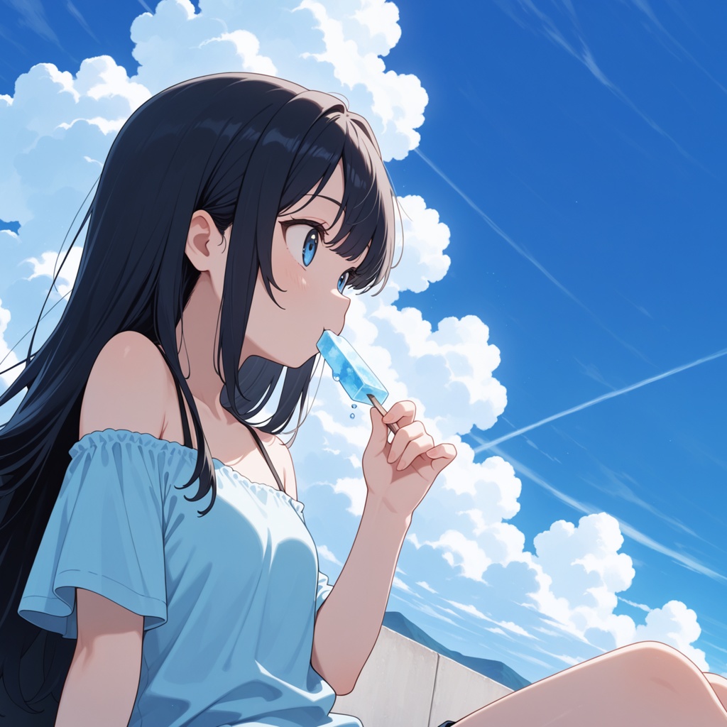 君と夏空
