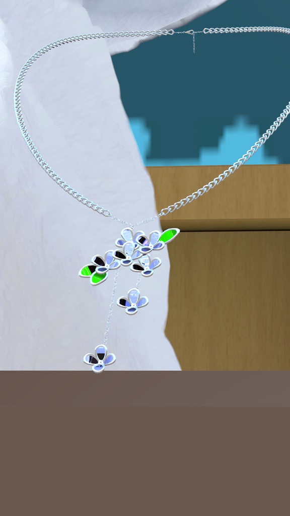 金木犀モチーフネックレス