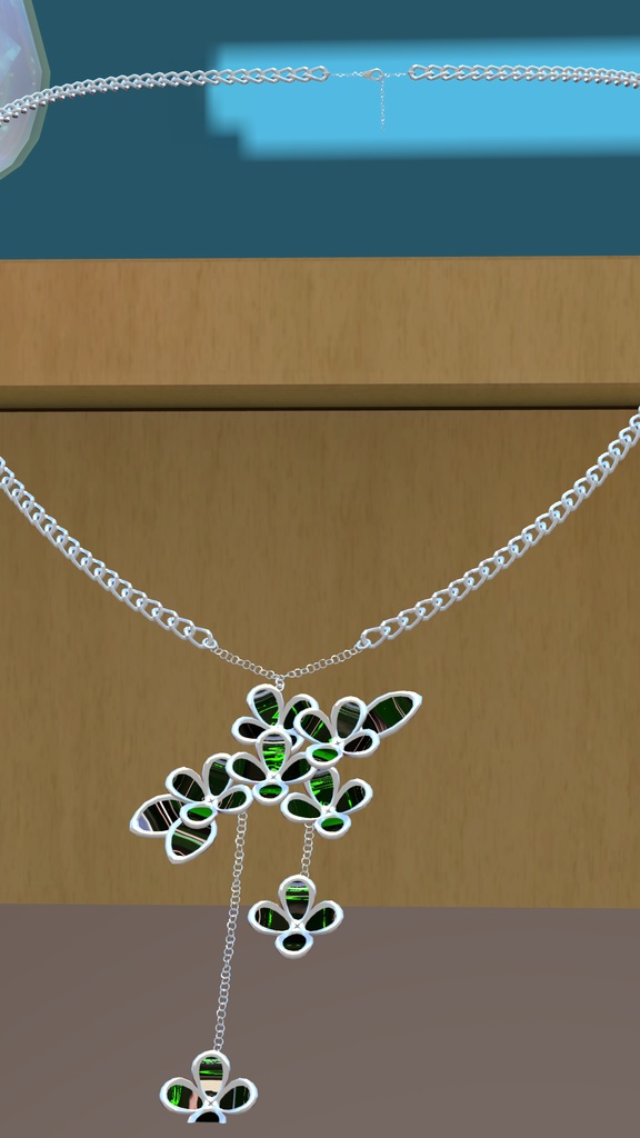 金木犀モチーフネックレス