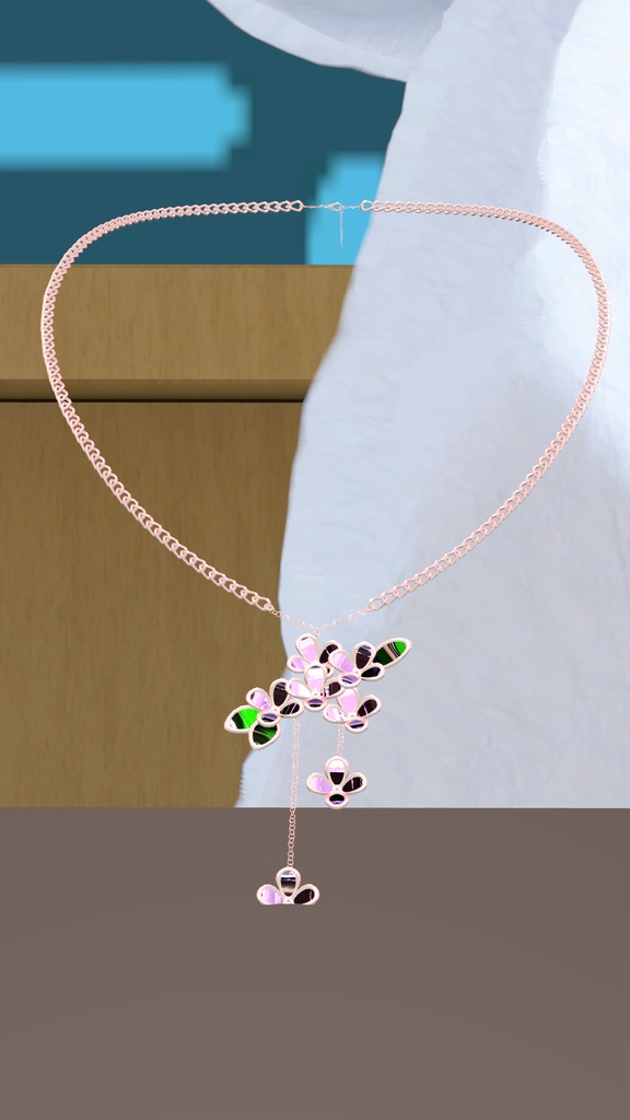 金木犀モチーフネックレス