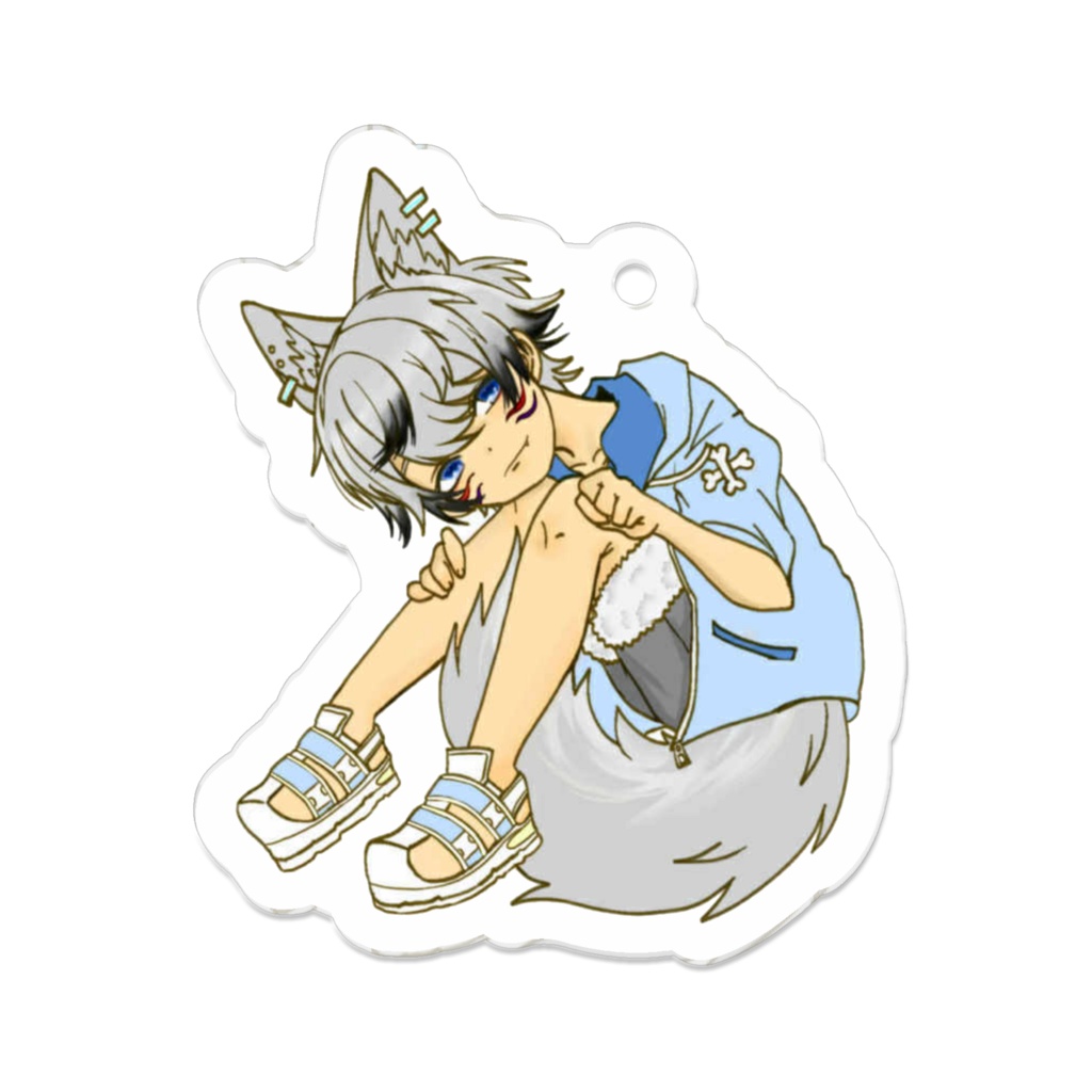 ショタゆやアクリルキーホルダー(イラスト音無陽向さま)