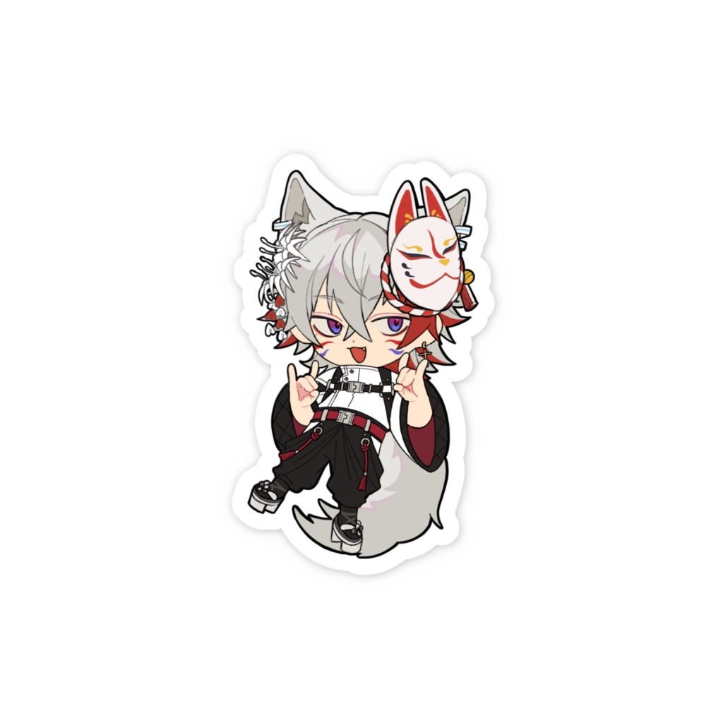 【期間限定】ゆやスマホステッカー(イラストANKOさま)