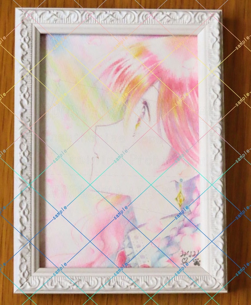 初恋【額装原画】