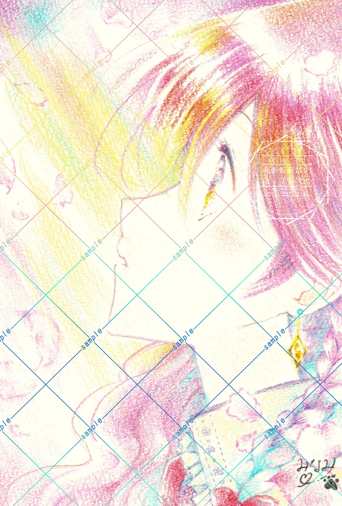 初恋【額装原画】