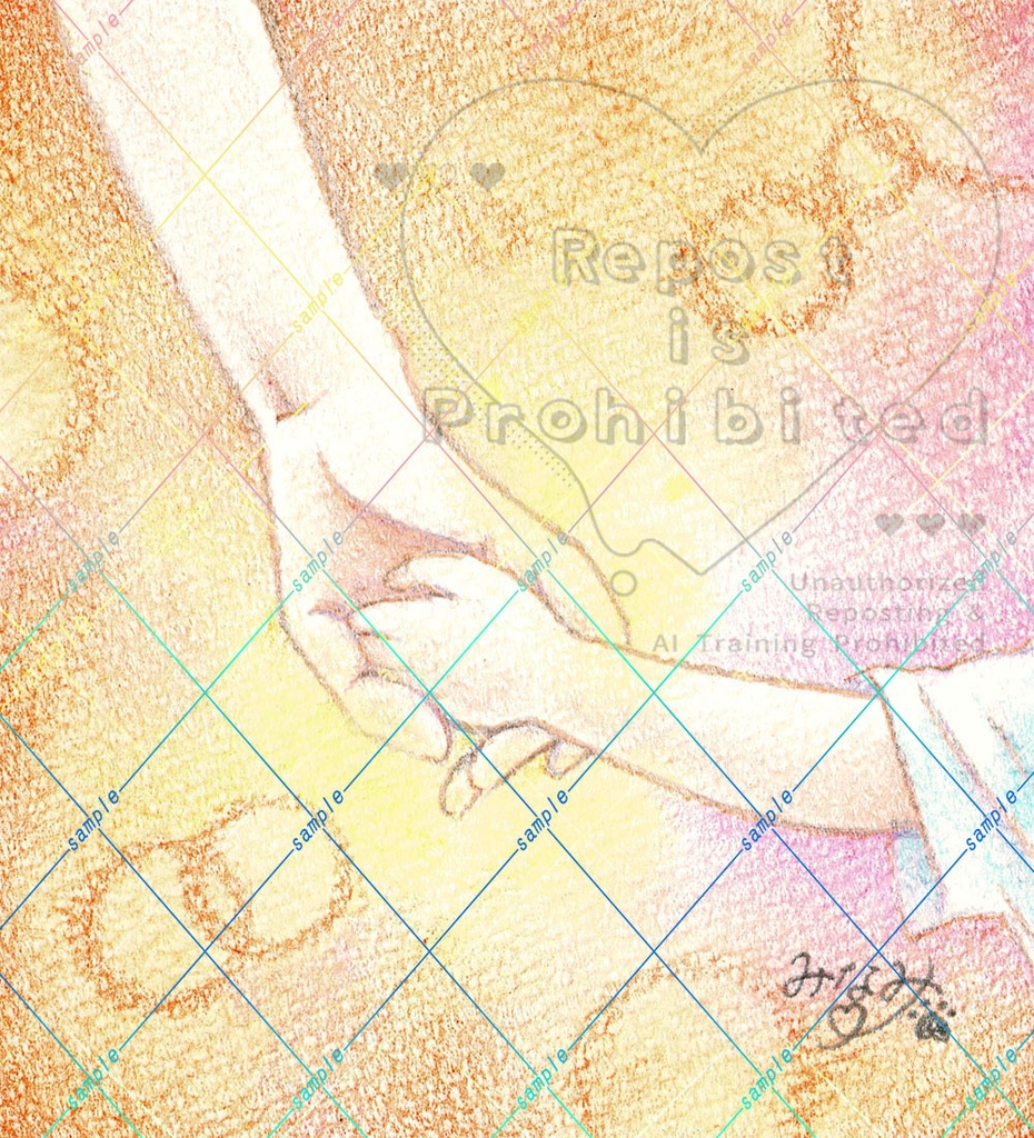 ちいさな手【原画】