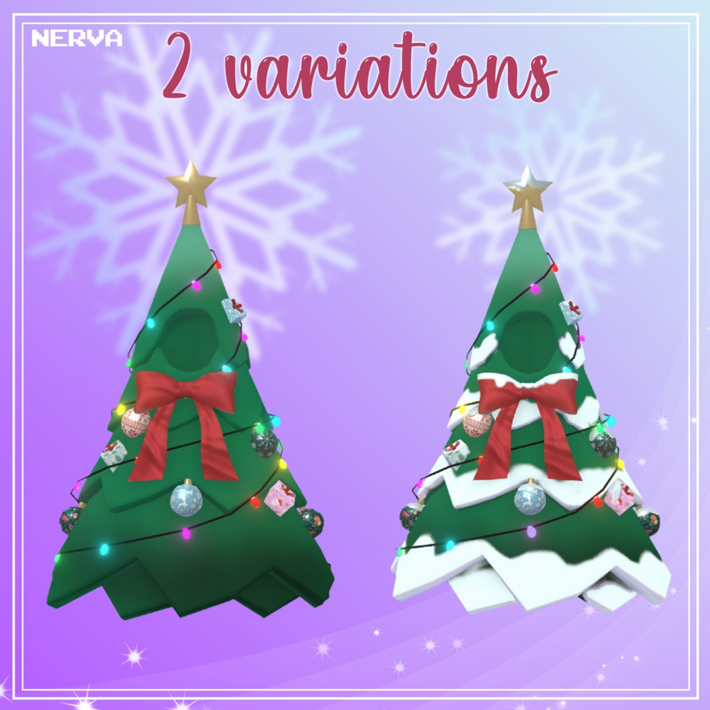 『 3D Outfit 』 Rigged Christmas Tree