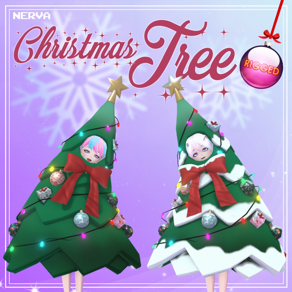 『 3D Outfit 』 Rigged Christmas Tree