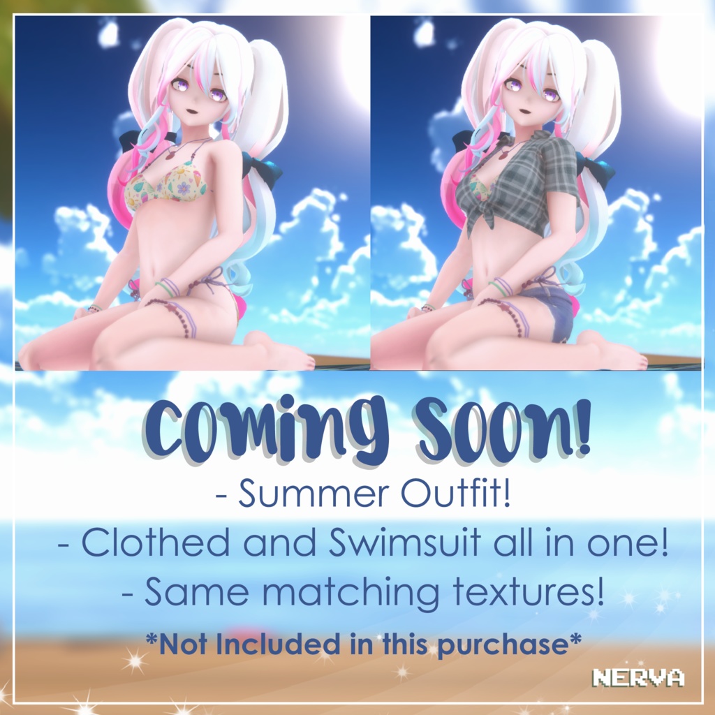 『 3D Attachment 』Summer Floaty Pack!