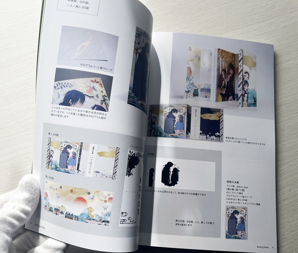 同人誌装丁集 Binding Notes