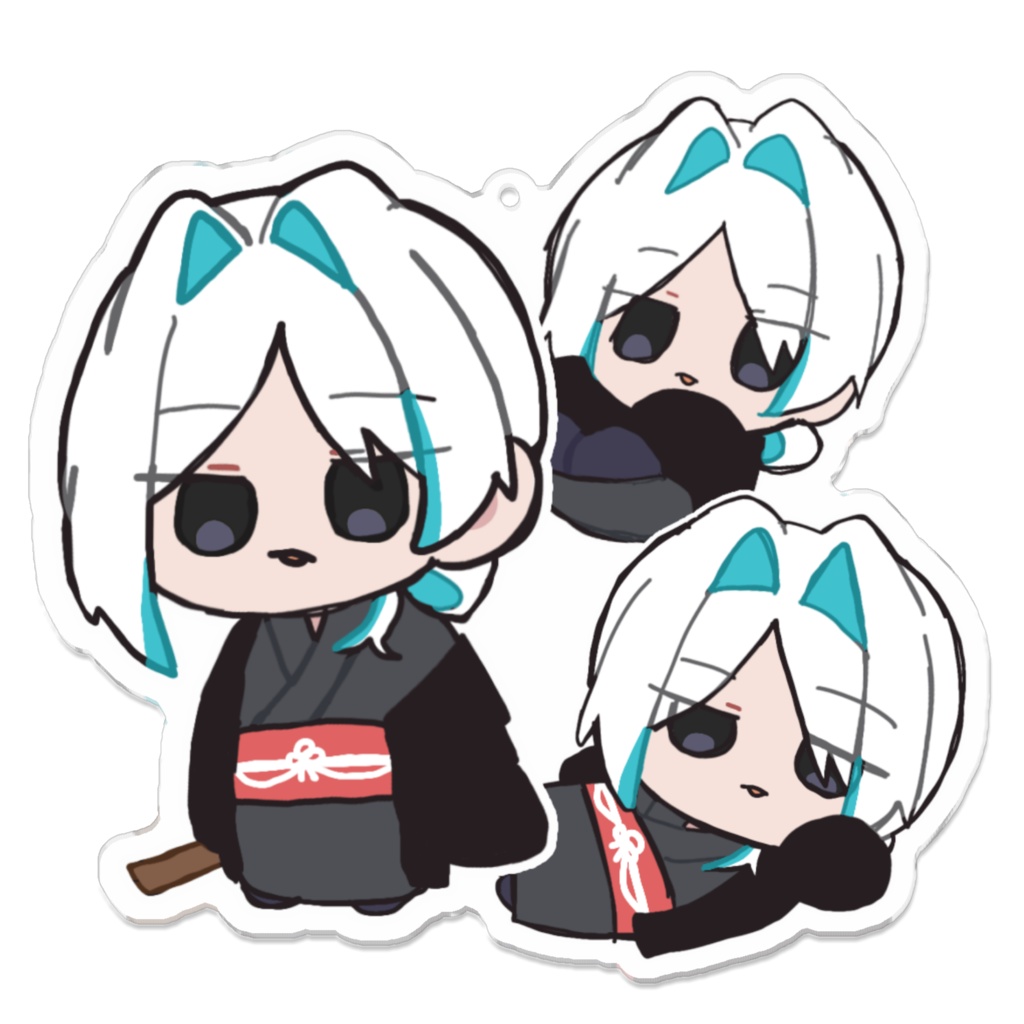 らくのこーか _ アクリルキーホルダー