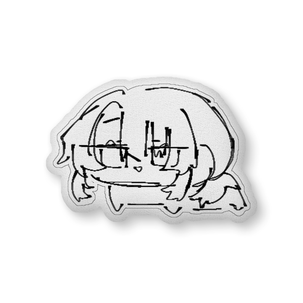 尊厳の無いあぐちクッション