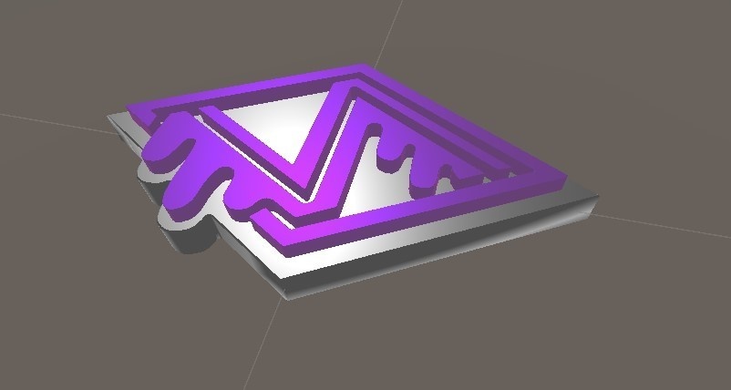 【無料】サビ組代紋バッジ[fbxのみ]