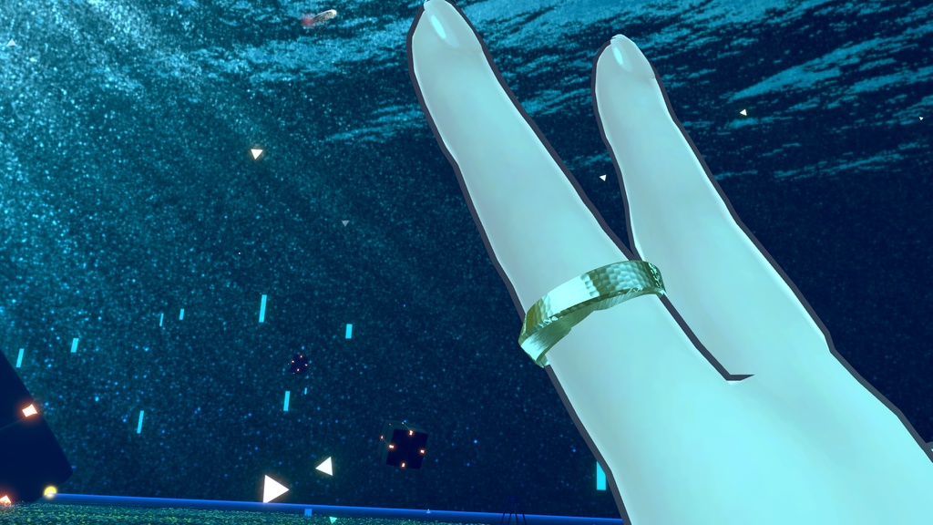 【無料】twist/hammering RING【VRChat】