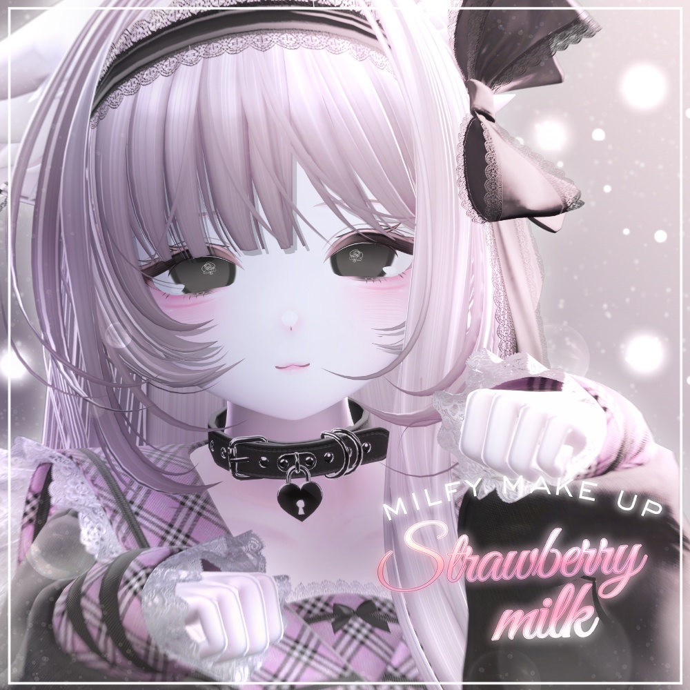 🩷【ミルフィ/Milfy】StrawBerry Milk🍓make up🩷