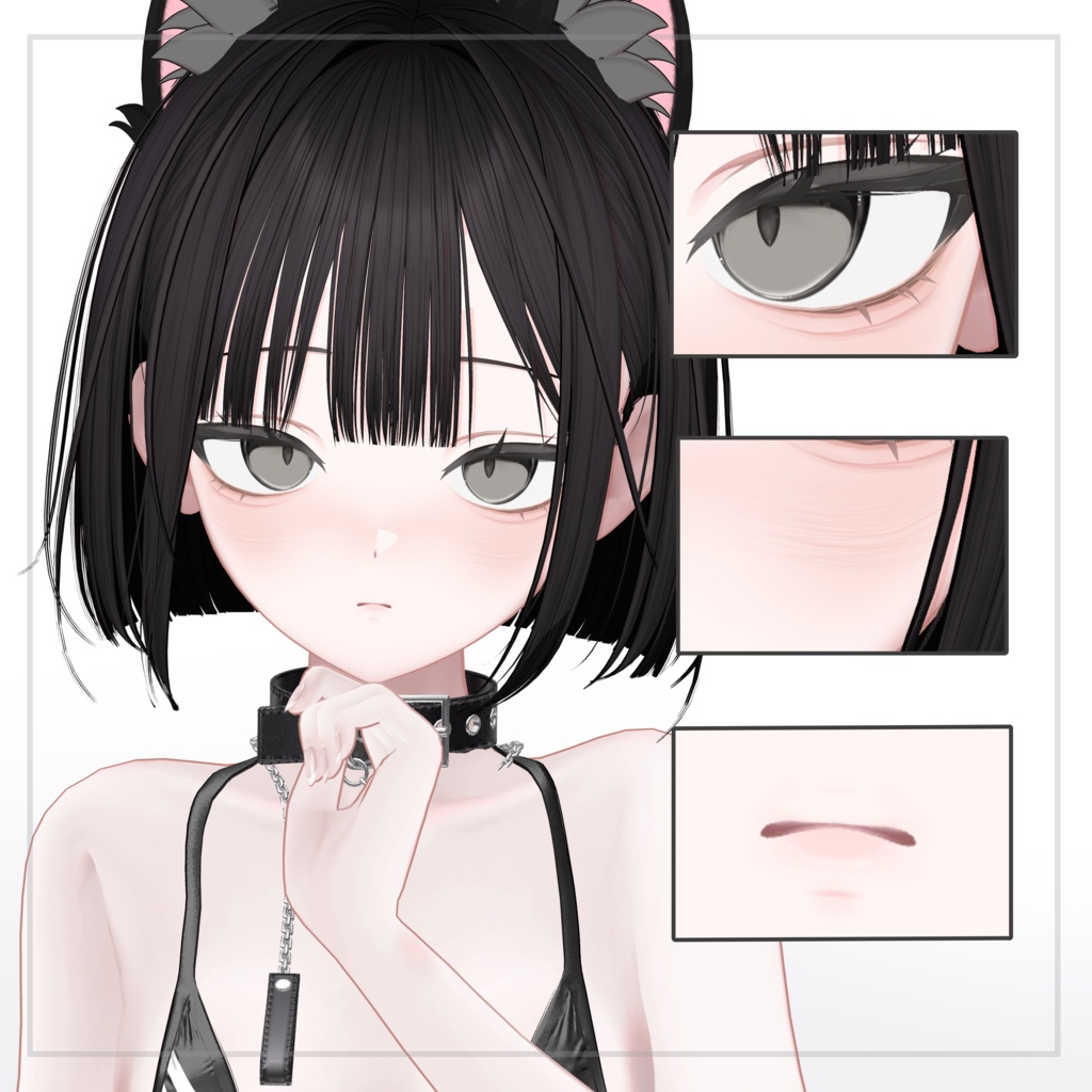 ʚ 【Mayo/まよ】 Nya make up texture & face animation ͙ᐟ ɞ