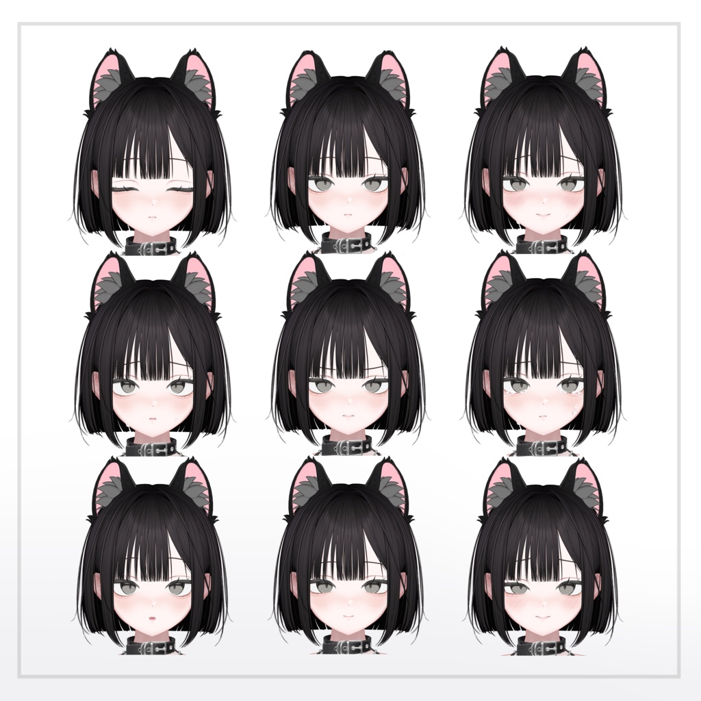 ʚ 【Mayo/まよ】 Nya make up texture & face animation ͙ᐟ ɞ