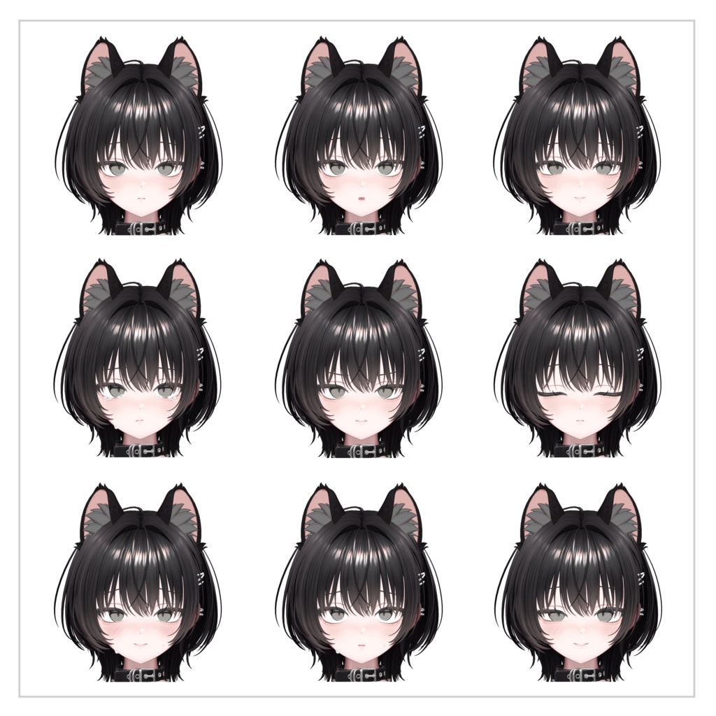 ʚ 【Mayo/まよ】 Nya make up texture & face animation ͙ᐟ ɞ