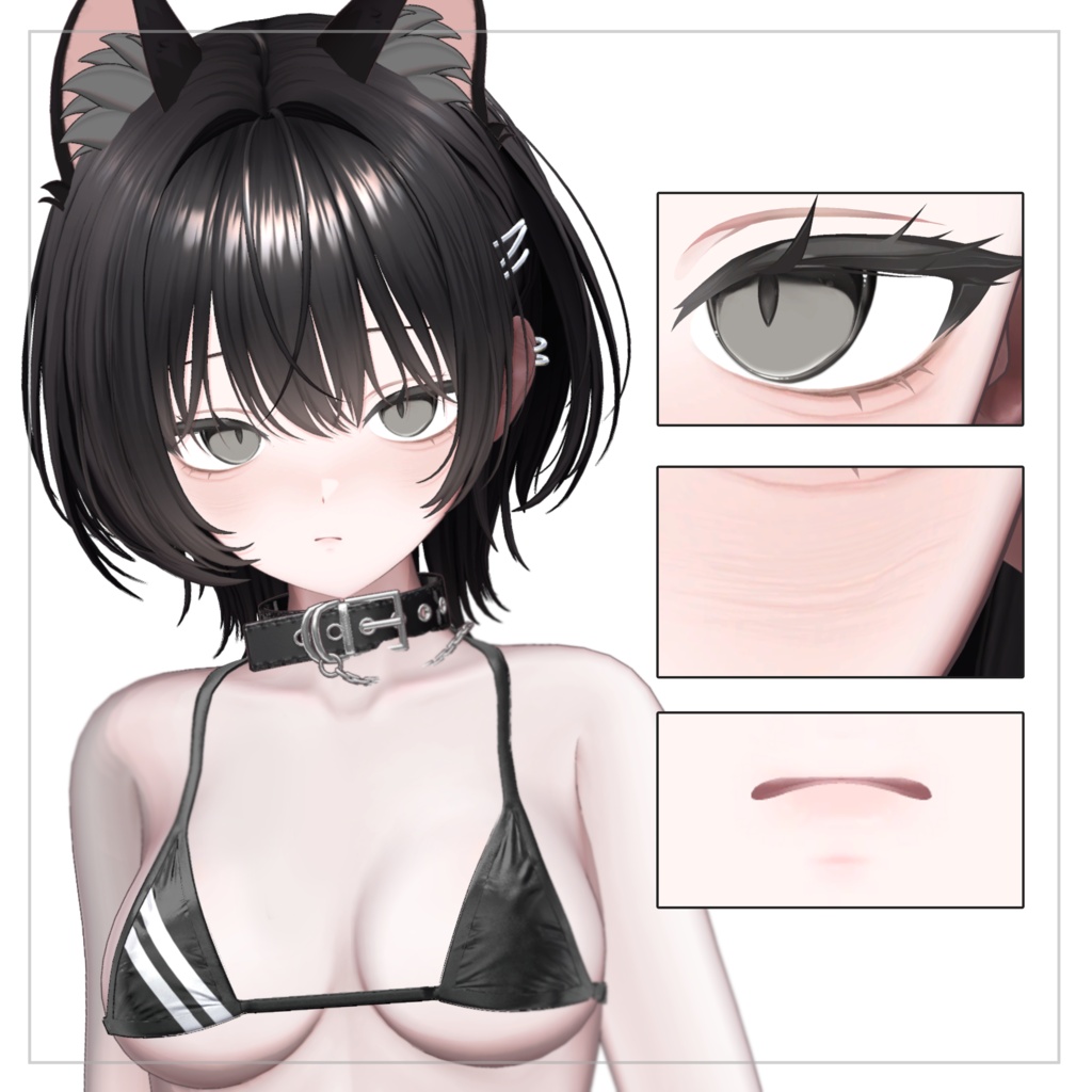 ʚ 【Mayo/まよ】 Nya make up texture & face animation ͙ᐟ ɞ