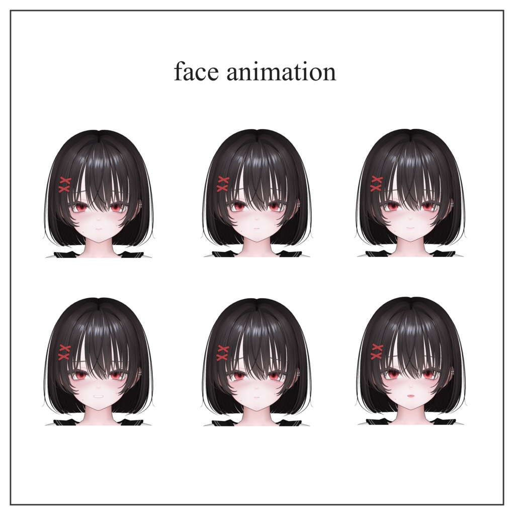 ⿻⚠︎【Milltina/ミルティナ】 Psychosis.exe ~ Make up& face animation ⚠︎⿻