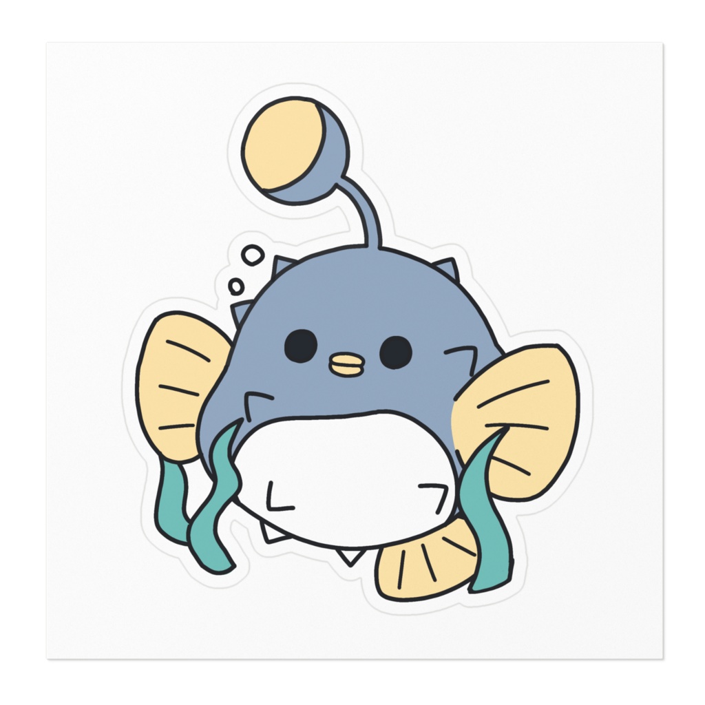 ふぐこうのペタペタステッカー